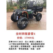 트랙터 모든 지형 산악트랙터 차축 350 중장비 농장 트럭 4WD, C. 패키지 4