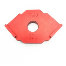 T10-T25 목공 공구 목재 라우터 지그 코너 템플릿 반경 퀵 테이블 비트 R5 R10 R20 R30 R40, 06 T20T25