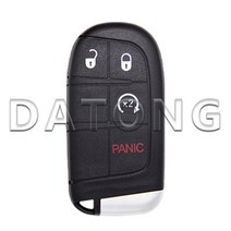 호환 Datong Wold 자동차 키 쉘 케이스 그랜드 저니 RAM 충전기 챌린저 듀랑고 교체 하우징 커버, 06 3Plus1 BT Start_02 3 버튼
