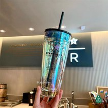 스타벅스 텀블러 콜드컵 워터보틀 컬러체인지 보냉텀블러 벤티 로고 보온 골드, 01