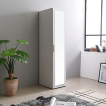 [삼익가구]이프 400 전신거울 옷장, 옷장형, 베이비핑크