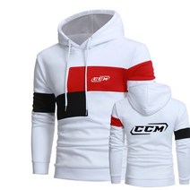 명패디자인 CCM 프린트 스플라이스 풀오버 남성 하라주쿠 스웨터 코튼 코트 후드 탑 최신 봄 가을 2792119426, XXL CHINA, 3