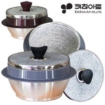 키친아트 곱돌솥 돌솥비빔밥 인덕션솥밥 미니가마솥 솥밥냄비 1인용 가정용돌솥, 자연석 곱돌솥 5호