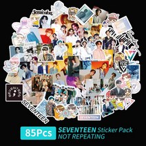 시나모롤학용품 문구세트107 개/대 Kpop 스티커 Lomo 카드 새 앨범 ATTACCA HD 사진 문자, 02 SEVENTEEN-2