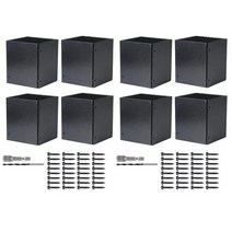 울타리 안전망 메쉬휀스 기둥 보호 조정 가능한 녹 스테인레스 스틸 포스트 우편함 펜스에, 1.2pcs