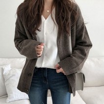 베이직 4컬러 여성 니트 가디건 코디하기 좋은 간절기 필수템 편한가디건 여자가디건