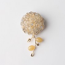 수공예 원석 브로치 No.31