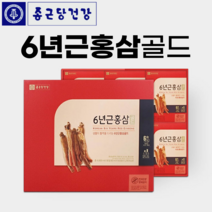 종근당 건강 6년근 고려 홍삼 골드 60포 스틱형 국산 홍삼 진 액 농축액 엑기스 건강 감사 선물, 1개
