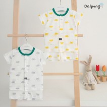 달퐁곰돌이구름반팔내의(여름) 유아 아기 내의 실내복