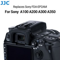 소니 알파 A200 A300 A350 A700 용 JJC 카메라 뷰 파인더 아이피스 프로텍터 아이 컵 소니 DSLR-A100 FDA-EP2AM 교체