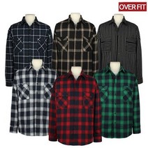 리차드막시 95-110 사이즈 F/W반기모 오버핏 캐주얼셔츠 6COLOR (6087928)
