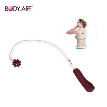 바디아트 마사지스틱, 화이트 + 와인, 1개