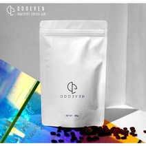 오드이븐 브라질 옐로우버번 1kg, 01. 원두 (홀빈), 200g x 5개