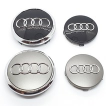 아우디휠캡 9가지 모음 Audi wheel caps 아우디용품, 6. 69mm-블랙