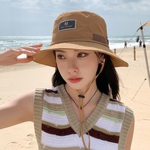 여성 등산모자 캠핑모자 햇빛차단 여행모자 사파리 해외여행 all2401(사은품증정), 카멜브라운