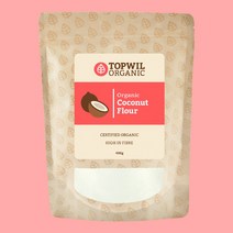 탑윌 유기농 코코넛 가루 분말 비건 키토제닉 400g 글루텐프리 저탄고지식단, 코코넛분말가루1팩