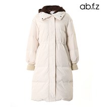 에이비플러스 ab.f.z 넥카라 후디 소매 구스다운 패딩 (AFV4HD32A)