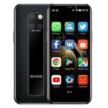 공기계 휴대폰 스마트폰 soyes s10-h android 9 0 lte 4g 22, 기준, 블랙 3GB 64GB