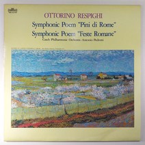 중고LP/ RESPIGHI/ 레스피기 로마의 소나무/ 로마의 축제/ 자켓 A/ 음반 새것 MINT