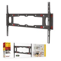 Barkan TV 벽 마운트 73.7190.5cm2975인치 고정 건식 벽체 스터드 없음 드릴 플랫/곡선형 스크린 브래킷 최대 43.1kg95파운드까지 지탱 특허 받은 매우 낮은, Max TV Size - 75