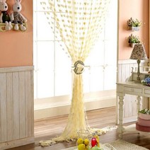 암막커튼 방음천 우드셔터 거실 스레드 문자열 도어 bead sheer curtains