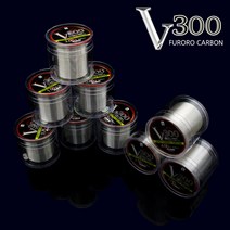 카본 원줄 목줄 300m대용량 루어 낚시 라인 배스 볼락 (V300), V300-1.75호(7lb)