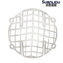 로얄 엔필드 히말라얀 인터셉터 650 헤드라이트 커버 가드 범퍼, 실버