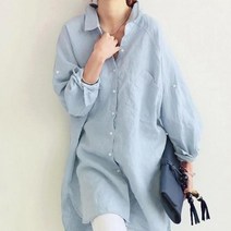 블라우스추천 여성셔츠 루즈핏 정장블라우스 오버핏