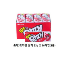 롯데제과 BIG 왓따 딸기 껌, 23g, 144개입