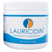 Lauricidin 오리지널 모노라우린 분말 227g The Original Monolaurin Supplement- 3000mg per Serving