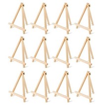 철제이젤 나무 이동 테이블 탁상 이젤 아트 공예 페인팅 스탠드 아티스트 성인 용 12 피스, Wood Color