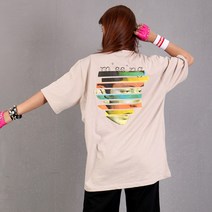 댄스밤 여성빅사이즈 미씽 빅박스티