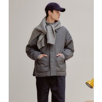 COVERNAT 퀼팅 헌팅 자켓 올리브 185784