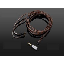 웨스톤 이어폰 AC10 AC20 어드벤처 시리즈 알파 이어폰용 2.5mm 밸런스드 오디오 케이블, 귀고리 포함
