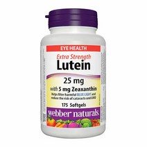 웨버네추럴스 강력 제아잔틴 루테인 25mg 175소프트겔