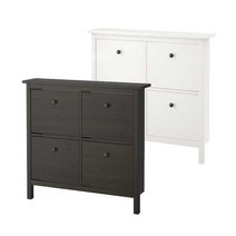 이케아 HEMNES 4칸 신발장, 화이트_201.612.09