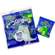 에치와이 브이푸드 야쿠르트 구미젤리 사과맛, 5개, 21g