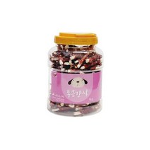 강아지 대용량 영양 간식 육포 개껌 오리 우유스틱 고