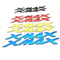 야마하 XMAX TMAX 3D칼라 엠블럼 튜닝스티커 야마하XAMX300 TMAX530(블랙), 1개