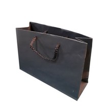 오너클랜 가로형 엠보 크라프트 쇼핑백 55X40cm W15cm 30P[W57A02C]