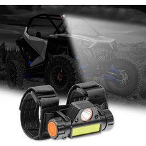 트럭롤바 렉스턴스포츠하드탑 팰리세이드튜닝 utv dome light universal, 검은색