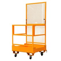 지게차 고소 작업대 리프트 수리 보수용 케이지 보수, 캐스터가 있는 NK30C에는 안전 벨트 제공, 캐스터가있는NK30A에는안전벨트가함께제공