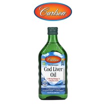 칼슨랩 오메가3 지방산 1100mg 노르웨이 대구 간유 Cod Liver Oil 코드리버오일 500ml
