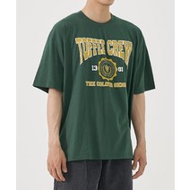 토피 크루 하프 티셔츠 DEEP 그린 CREW HALF TEE 셔츠