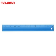[IL∃7] 타지마 컷팅 가이드 SL300B 300mm 파란색 안전자 측정자 도구 철제자 직각자 컷팅자 자_E∃8260eA, ∠본상품