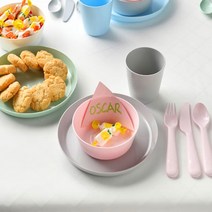 키즈 유아용 접시 그릇 컵 아동용 식기, 칼라스 컵