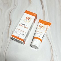 3WB 예쁜얼굴 슈퍼 UV 썬크림/선크림 50g, 2개
