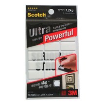 [RA㏓] 3M 스카치 초강력 다용도 양면테이프 액자용 1.3x2.5cm 산업용 문구용 공업 사무실 도양면 사무용 공업용 학교 ▷_§Ea, 《본상품》, 옵션무[#@$]