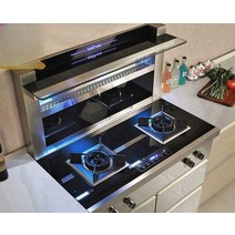 다운드래프트 후드 환풍기 침니후드, 1000 듀얼모터 4도어캐비닛 천연가스배기