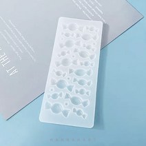 레진 실리콘 몰드 HM-32호 리본 사탕